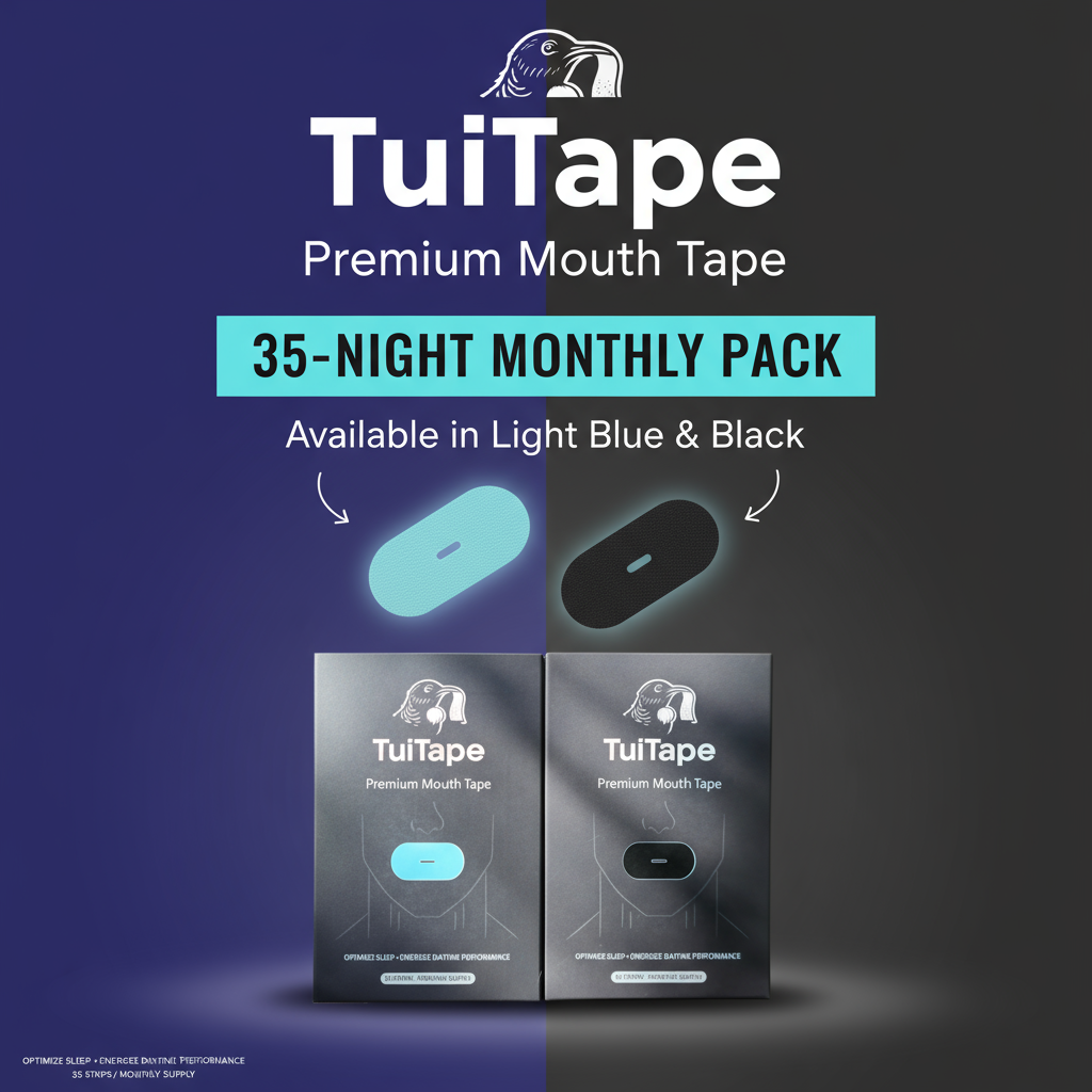 Oval Mouth Tape Banner